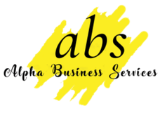 Alpha business services logo